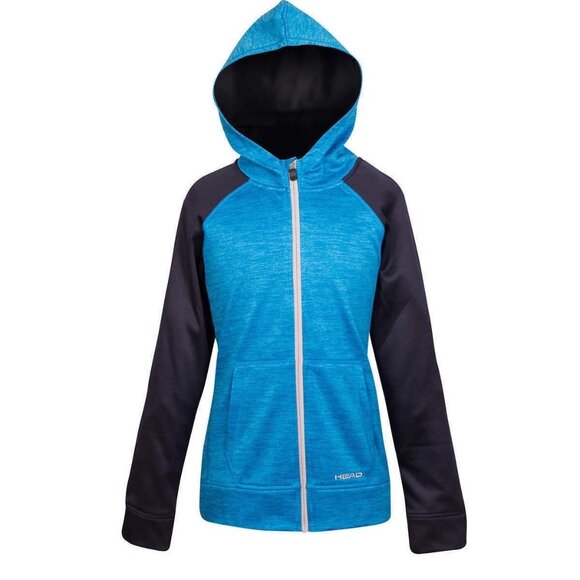 HEAD Girls' Boys Performance Track Jacket Hoodie NWT - Picture 2 of 4